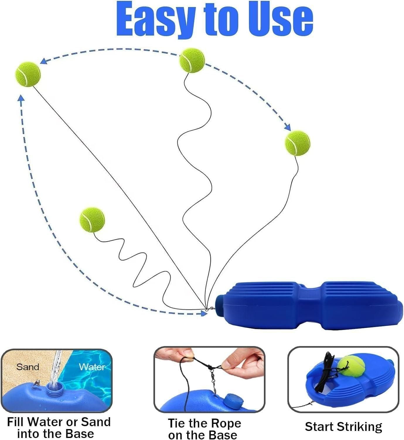 The Solo Tennis Trainer Rebound Ball with String
