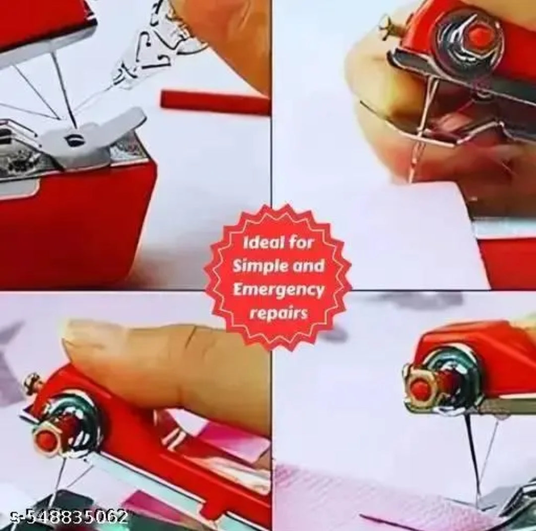 Portable handheld mini sewing machine