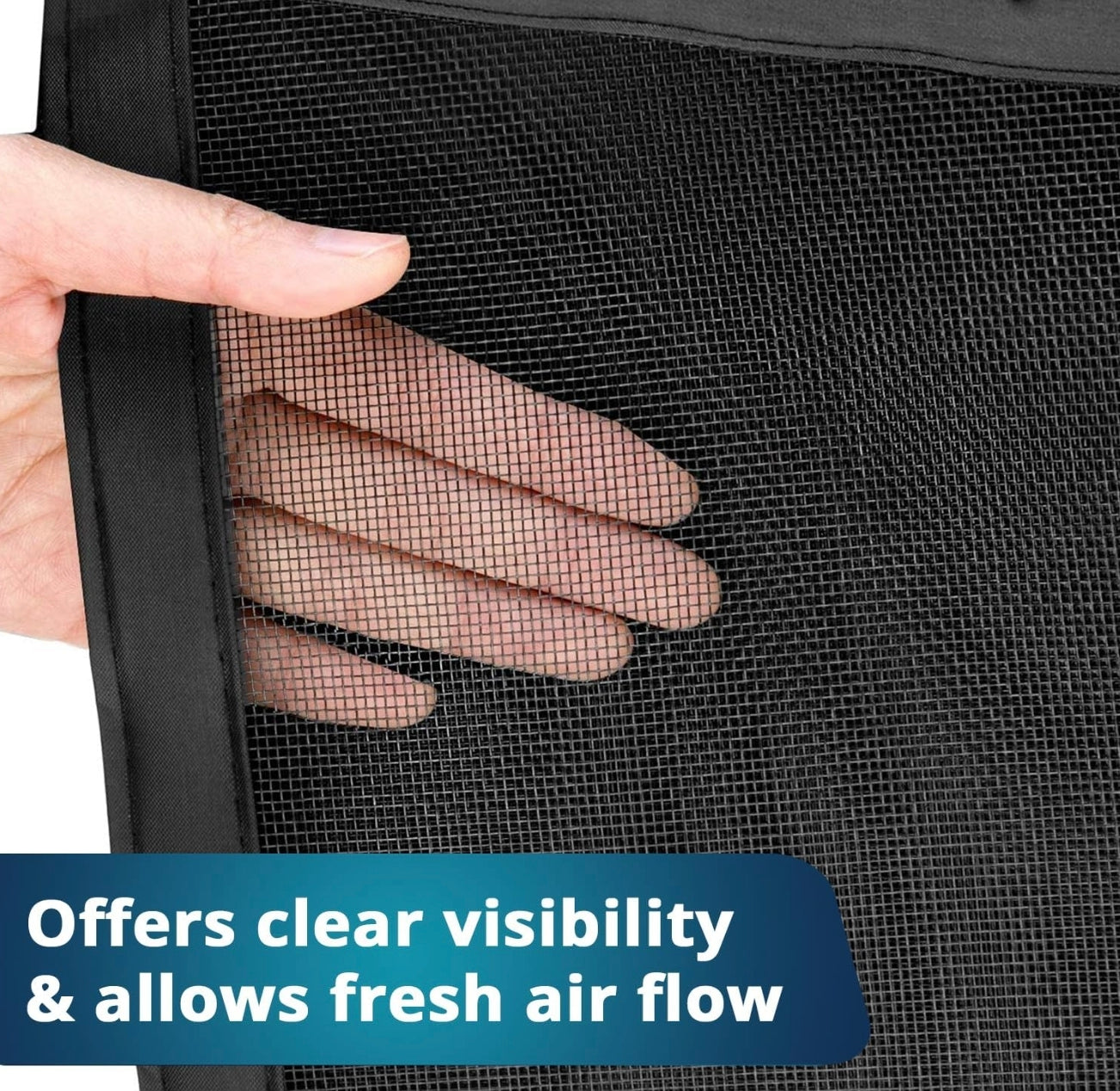 Mosquito Door Net – Premium Magnetic Mesh Screen for Doorways, Hands-Free Closure with Strong Velcro and Magnets – Easy to Install Insect Protection for Home, Bedroom, Balcony, or Office – Washable & Durable