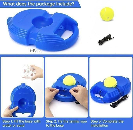 The Solo Tennis Trainer Rebound Ball with String