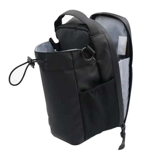 Large Capacity Magnetic Gym Bag with Phone Pocket and Water Bottle Pouch - Portable Accessories Organizer