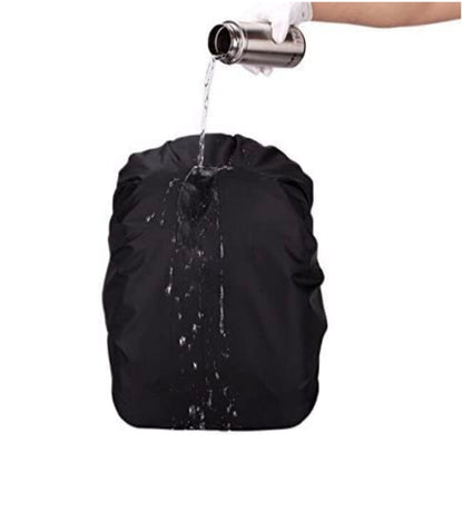 Waterproof Backpack Rain Cover – Pack of 2, Universal Fit for 20L to 40L Bags | Tear-Resistant, Dustproof & Lightweight Nylon Protection for School, Travel, Hiking & Daily Use (Black & Blue)