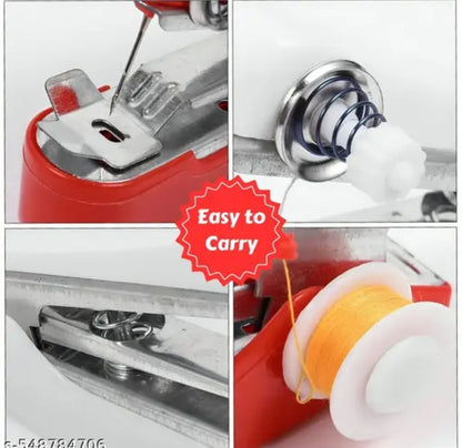 Portable handheld mini sewing machine