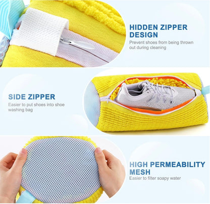 Premium Shoe Washing Bag for Laundry – Durable Mesh Sneaker Wash Bag with Zipper, Protects Shoes in Washing Machine, Reusable Shoe Laundry Bag for All Shoe Types