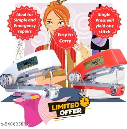 Portable handheld mini sewing machine