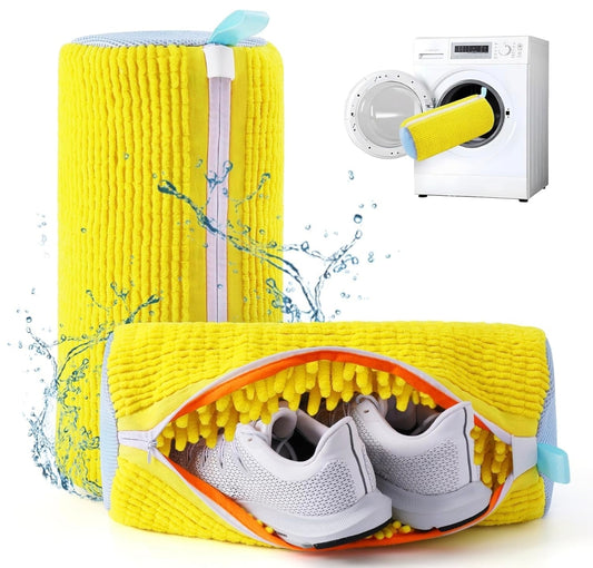 Premium Shoe Washing Bag for Laundry – Durable Mesh Sneaker Wash Bag with Zipper, Protects Shoes in Washing Machine, Reusable Shoe Laundry Bag for All Shoe Types